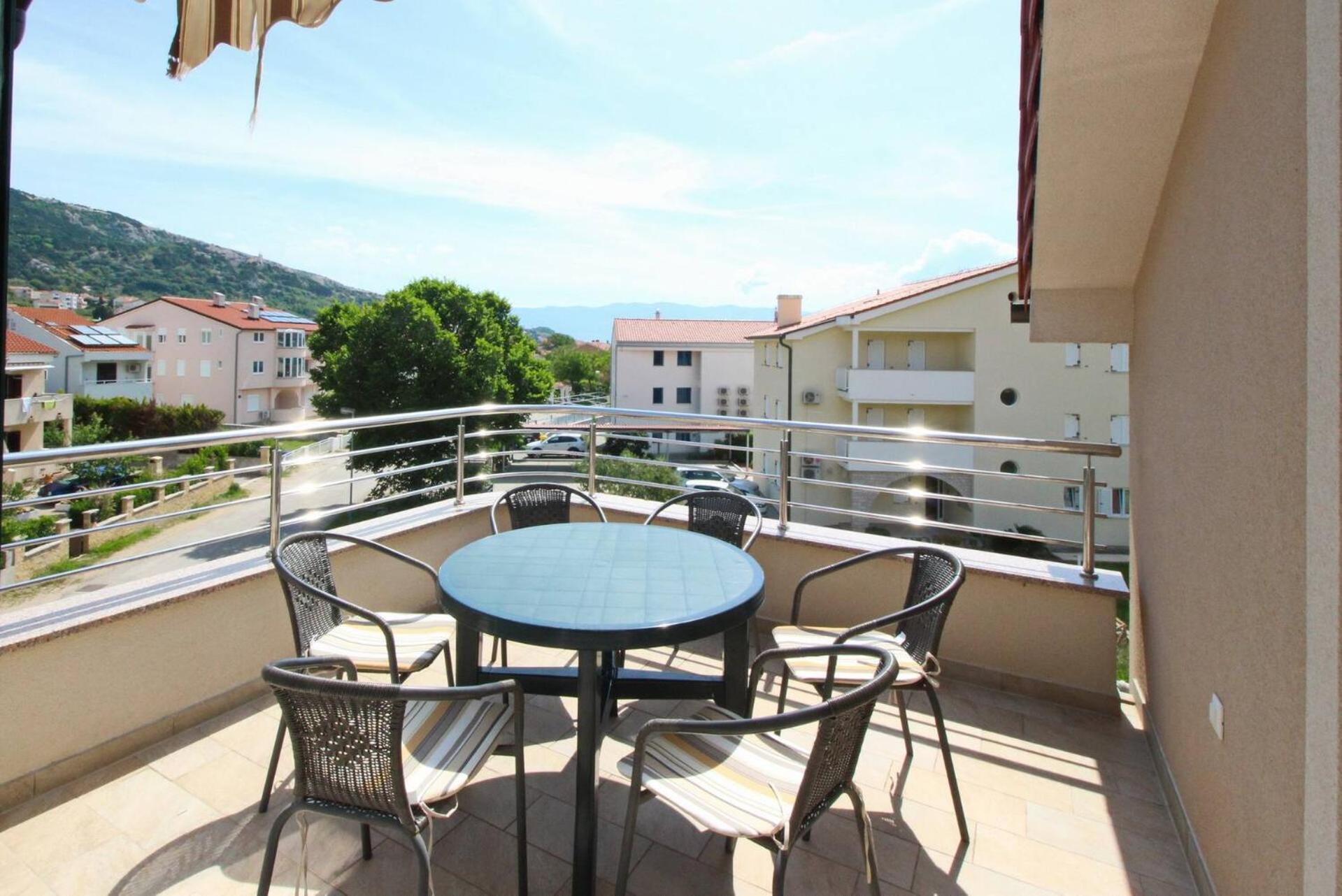 Apartments Smojver Stipe Baška Exterior foto