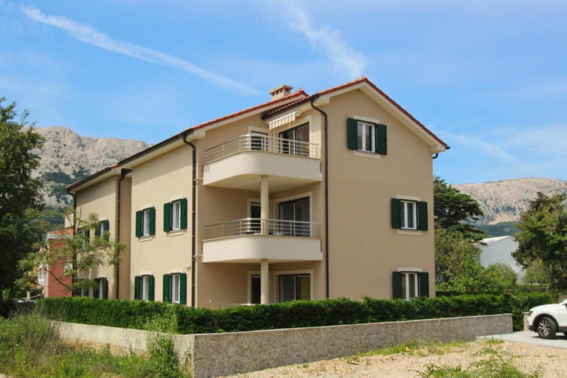 Apartments Smojver Stipe Baška Exterior foto